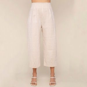nlt la | Regina Striped High Rise Pants Size L